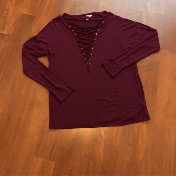 Express Tops - Express Sexy Long Sleeve